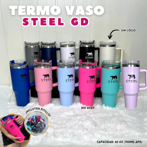 TERMO VASO STEEL GD