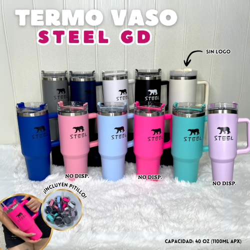 TERMO VASO STEEL GD
