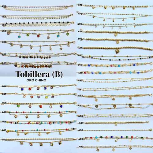 TOBILLERA ORO CHINO (B) - Imagen 4
