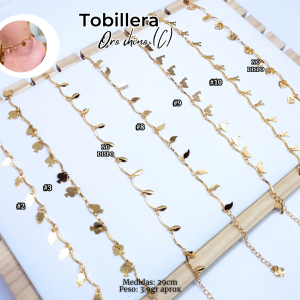 TOBILLERA ORO CHINO (C)