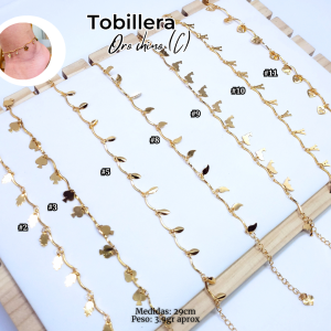 TOBILLERA ORO CHINO (C)