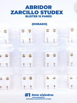 ZARCILLOS (H) ABRIDOR STUDEX *12PZ