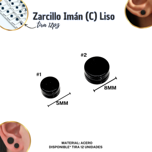 ZARCILLO IMAN (C) LISO x TIRA 12PZ