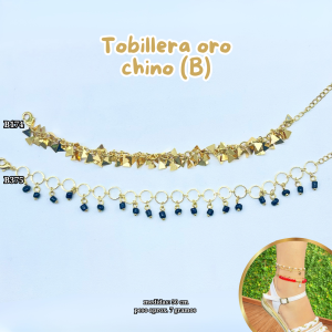 TOBILLERA ORO CHINO (B)