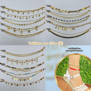 TOBILLERA ORO CHINO (B)