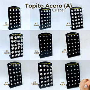 TOPITO ACERO (A) CRISTAL BLISTER