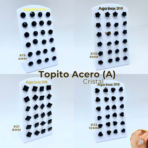 TOPITO ACERO (A) CRISTAL BLISTER - Imagen 3