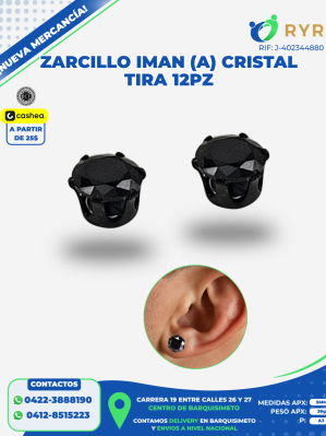 ZARCILLO IMAN (A) CRISTAL TIRA 12PZ