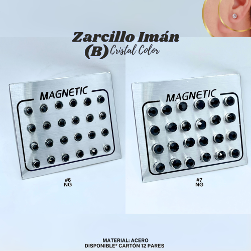 ZARCILLO IMAN (B) CRISTAL COLOR - Imagen 2