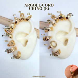 ARGOLLA ORO CHINO (E)