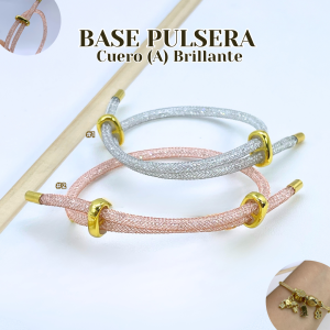 BASE PULSERA CUERO (A) BRILLANTE