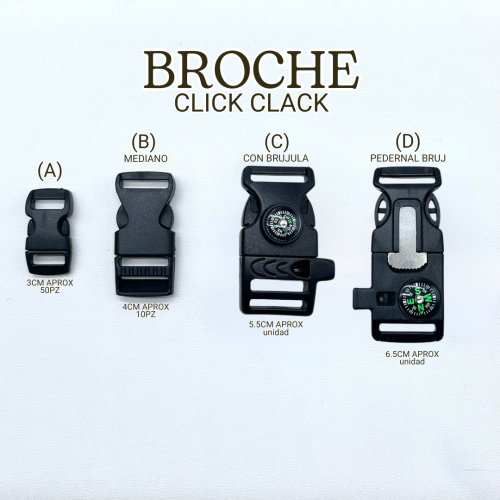 BROCHE CLICK CLACK