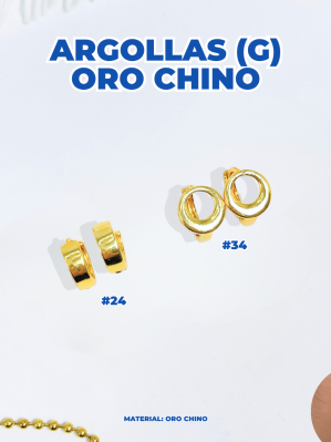 ARGOLLAS (G) ORO CHINO