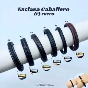 ESCLAVA CABALLERO (F) CUERO