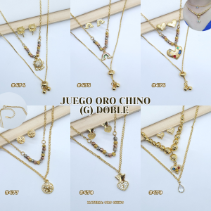 JUEGO ORO CHINO (G) DOBLE