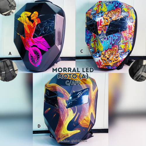 MORRAL LED MOTO (A) C/APP