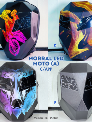MORRAL LED MOTO (A) C/APP