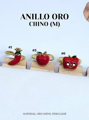 ANILLO ORO CHINO (M)