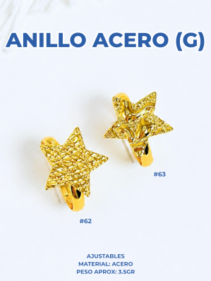 ANILLO ACERO (G)
