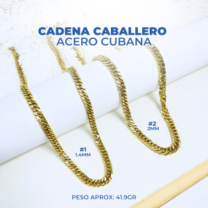 CADENA CABALLERO ACERO CUBANA