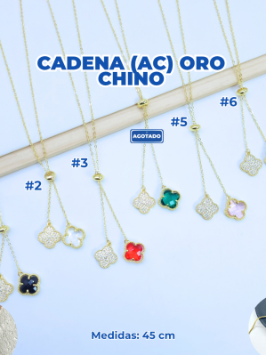 CADENA (AC) ORO CHINO