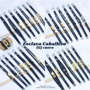 ESCLAVAS CABALLERO (G) CUERO