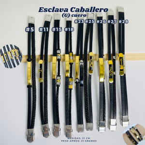 ESCLAVAS CABALLERO (G) CUERO