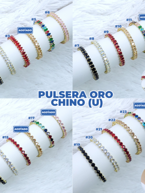 PULSERA ORO CHINO (U)