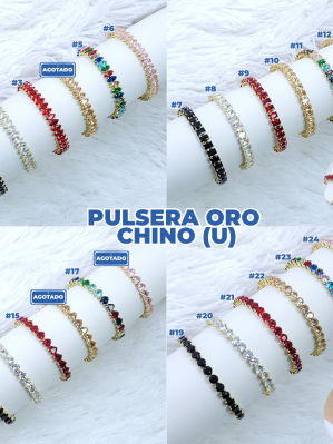PULSERA ORO CHINO (U)