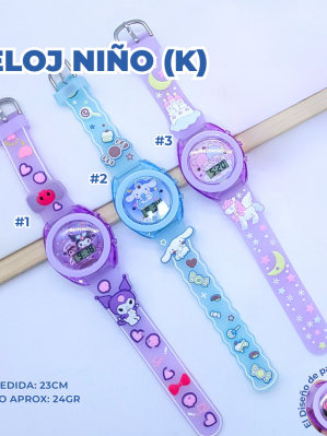 RELOJ NIÑOS (K)