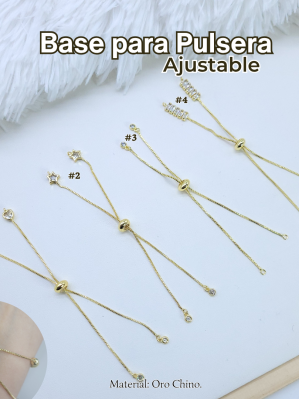 BASE PULSERA AJUSTABLE