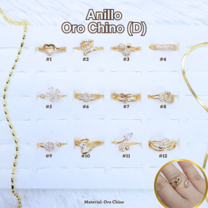 ANILLO ORO CHINO (D)