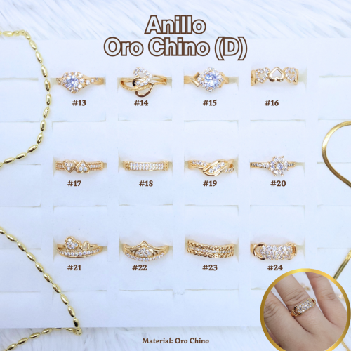 ANILLO ORO CHINO (D) - Imagen 2