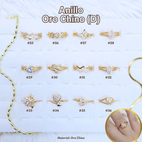 ANILLO ORO CHINO (D) - Imagen 3