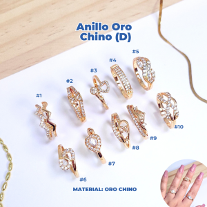 ANILLO ORO CHINO (D)