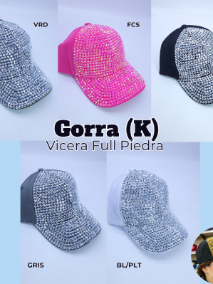 GORRA (K) VICERA FULL PIEDRA