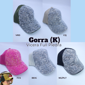 GORRA (K) VICERA FULL PIEDRA