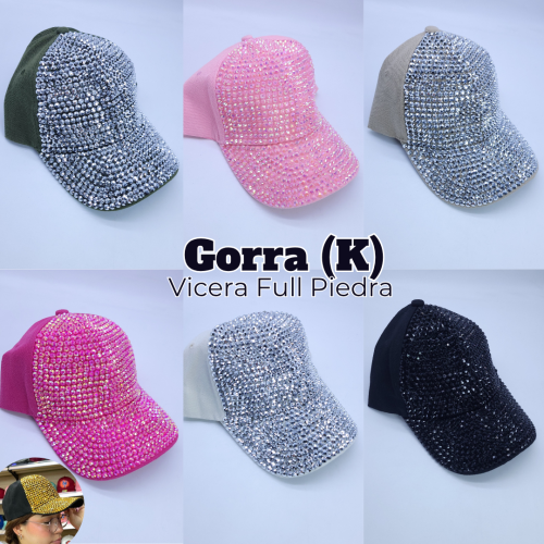 GORRA (K) VICERA FULL PIEDRA - Imagen 2