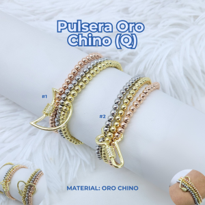 PULSERA ORO CHINO (Q)