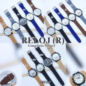 RELOJ (R) GOMA SWISS