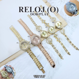 RELOJ (O) DOR/PLAT