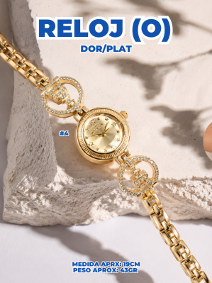RELOJ (O) DOR/PLAT