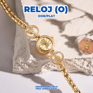 RELOJ (O) DOR/PLAT