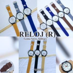 RELOJ (R) GOMA SWISS