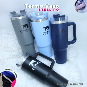 TERMO VASO STEEL PQ