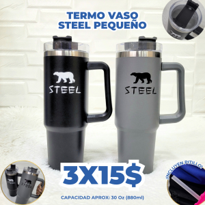 TERMO VASO STEEL PQ