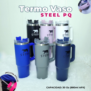 TERMO VASO STEEL PQ