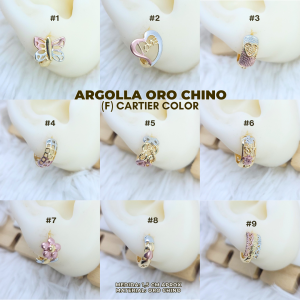 ARGOLLA ORO CHINO (F) COLOR CARTIE