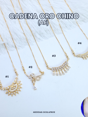 CADENA ORO CHINO (AE)