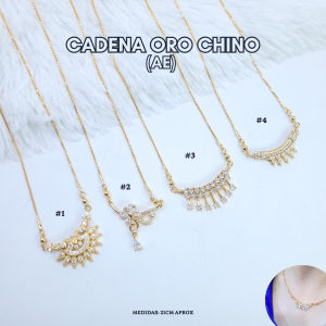 CADENA ORO CHINO (AE)